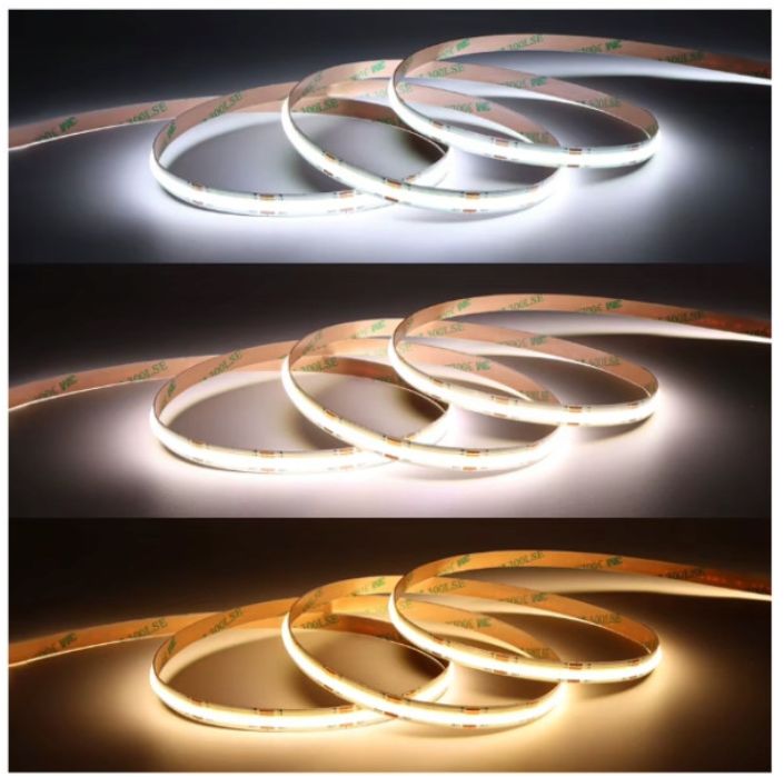 Lustro Led 40x50 COB CCT 608 diod/m - 3 Barwy - Włącznik Dotykowy 1 szt