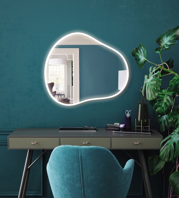 Lustro Led RUKE Nube Slim ECOLine 100 x 86,3 cm barwa neutralna 1szt.