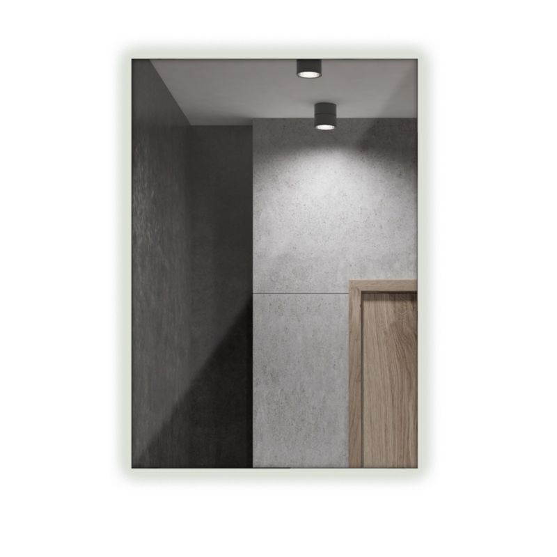 Lustro LED Tulup 100x70 cm Neutralny Nowoczesne Do Salonu 1 szt.