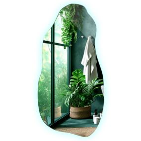 Lustro LED Tulup 50x100 cm Zimny LED Nowoczesne Dekoracyjne 1 szt.