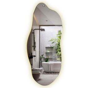 Lustro LED Tulup organiczne 40x90 cm neutralne 1 szt.