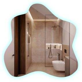 Lustro LED Tulup Zimna Barwa 68x67 cm 1 szt.