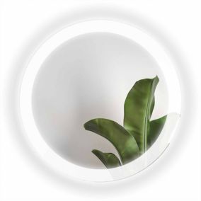 Lustro okrągłe Vetro Verde Venezia 50 cm z oświetleniem LED Vetro Verde 1 szt.