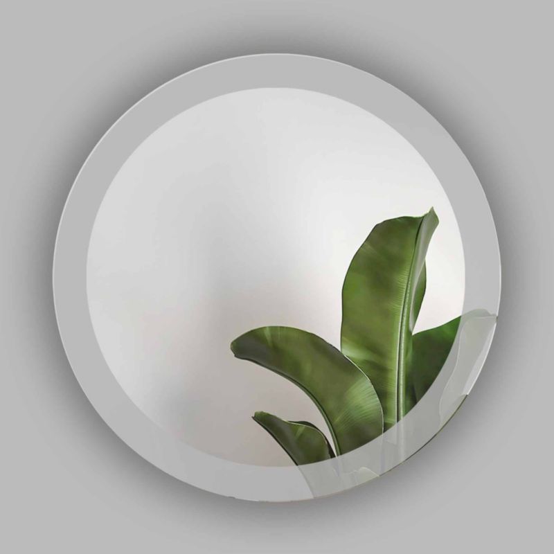 Lustro okrągłe Vetro Verde Venezia 50 cm z oświetleniem LED Vetro Verde 1 szt.