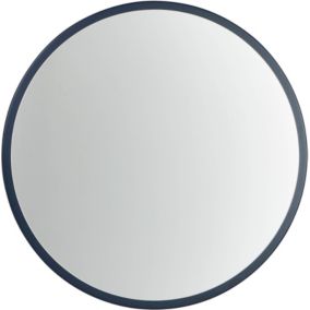Lustro okrągłe Mirano Azzura 60 cm granatowe
