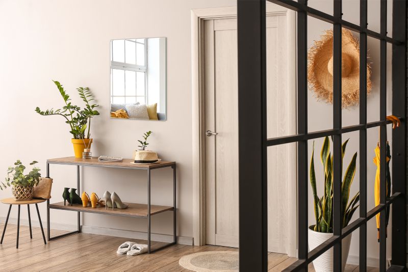 Lustro Ozdobne do Łazienki Wallfluent 60 cm x 40 cm Prostokątne 1 szt.