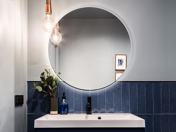 Lustro podświetlane RUKE Syriusz ECOLine fi 100 cm barwa zimna Power Led 1szt.