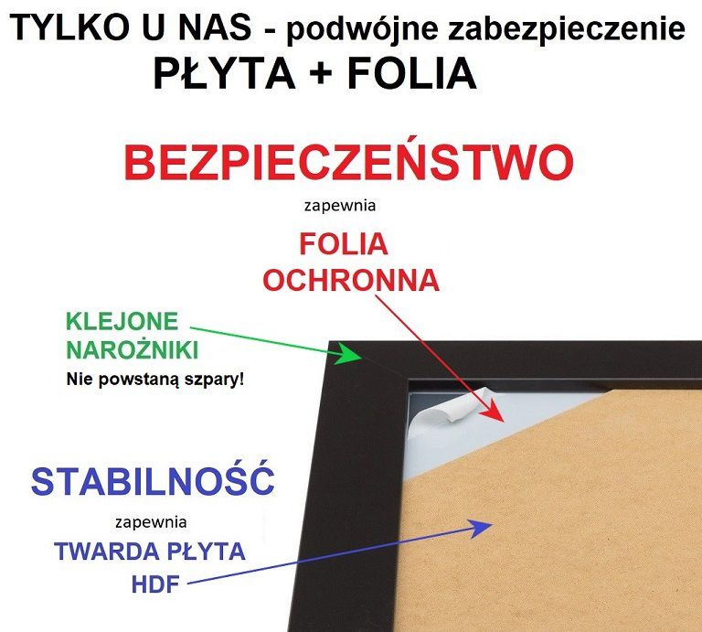 Lustro Profilmat wiszące 180x60 rama kolor grafitowy, szary art 1szt.