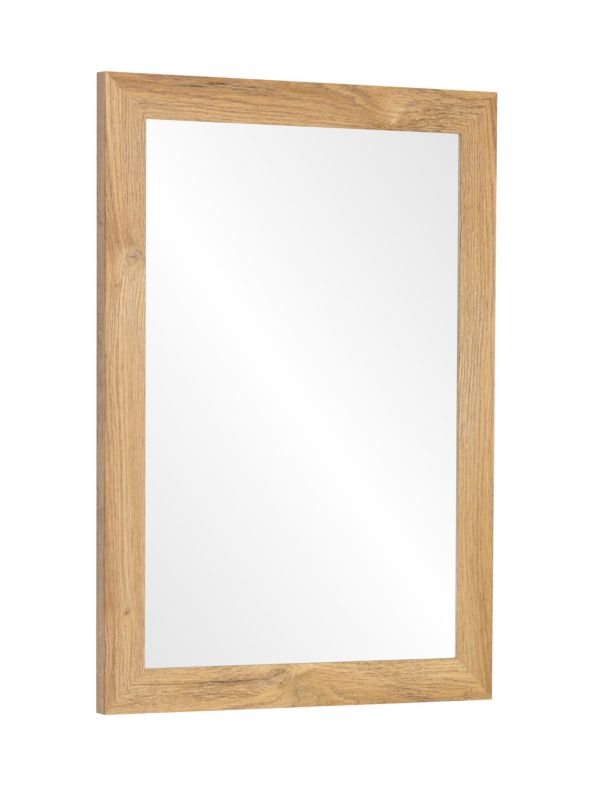 Lustro Profilmat  wiszące 60x40 w ramie kolor dąb grand 1szt.