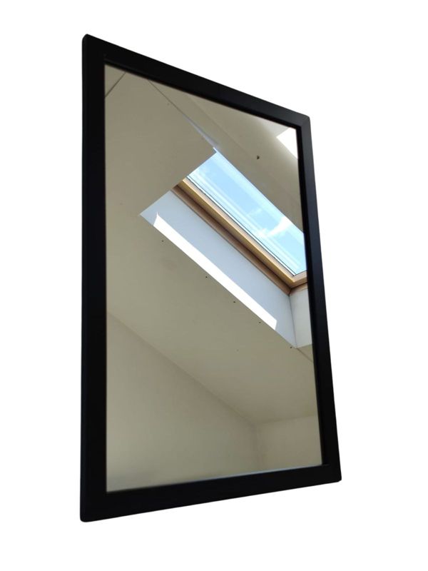 Lustro prostokątne z serii HIT Erama 40x60 cm w ramie czarnej 1szt.