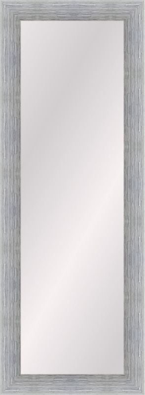 Lustro prostokątne Alessia 35 x 120 cm w ramie srebrne