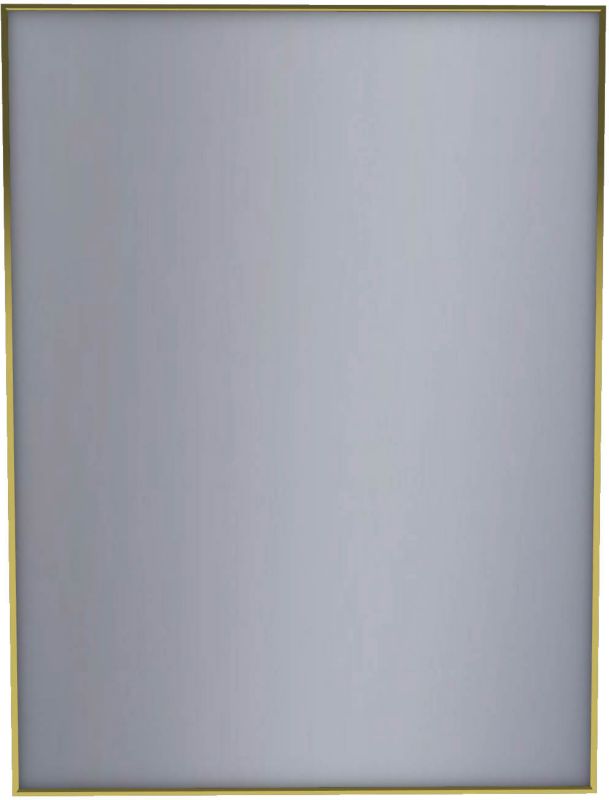 Lustro prostokątne Dubiel Vitrum Stark 60 x 80 cm w ramie złote