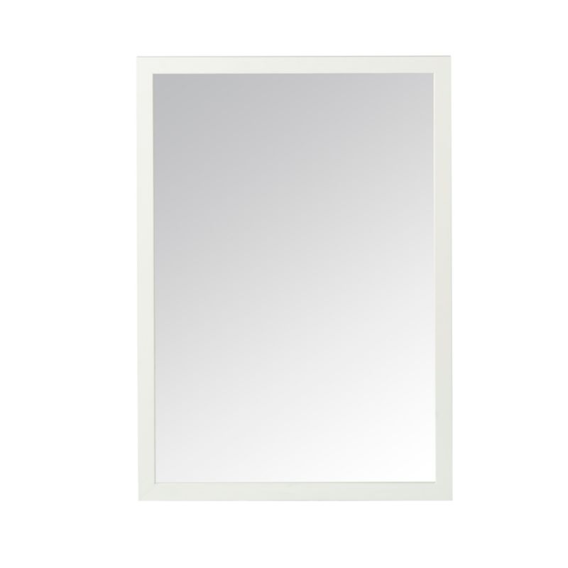 Lustro prostokątne GoodHome Perma 100 x 70 cm białe