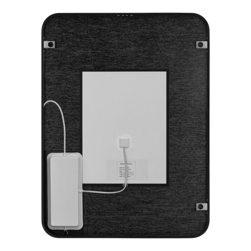 Lustro prostokątne LED GoodHome Tisa Premium 60 x 80 cm czarne