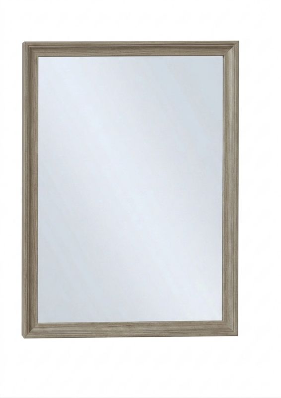 Lustro prostokątne Premium 50 x 70 cm w ramie dąb riva