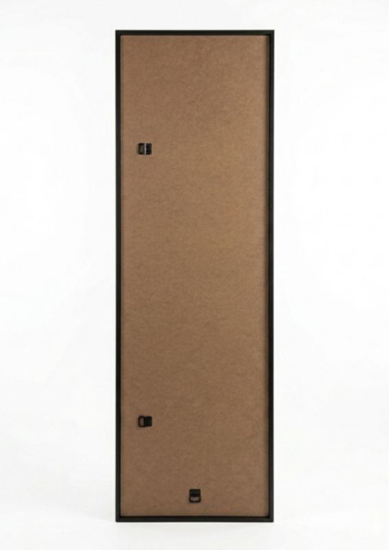 Lustro prostokątne Vero 45 x 150 cm w ramie czarne