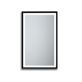 Lustro Ruke Aluled Black 60 x 80 cm barwa zimna Power led 1szt.