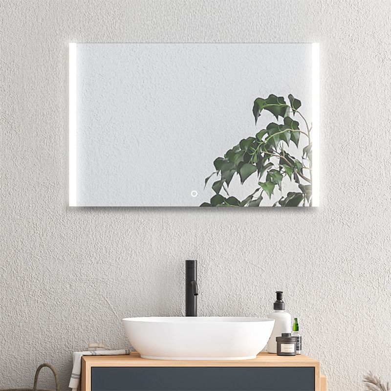 Lustro Ruke Samara Touch ECOLine 80 x 60 cm barwa zimna przełącznik dotykowy Power Led 1szt.
