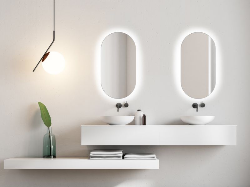Lustro RUKE Simple Koria Ambiente ECOLine 50 x 100 cm barwa neutralna 1szt.