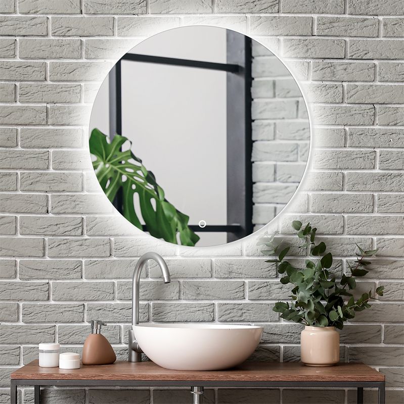 Lustro Ruke Syrio Touch ECOLine fi 60 cm barwa zimna dotyk Power LED 1szt.