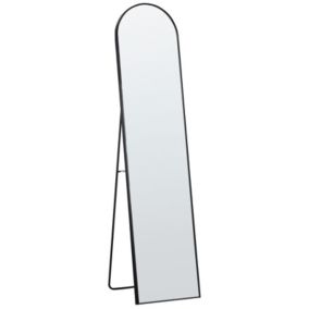 Lustro stojące Bagnolet 150 cm Metal Czarny 1 szt.
