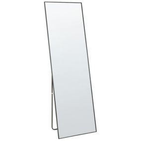 Lustro stojące Beauvais 156 cm Metal Czarny 1 szt.