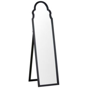Lustro stojące Chatillon 150 cm Czarny 1 szt.