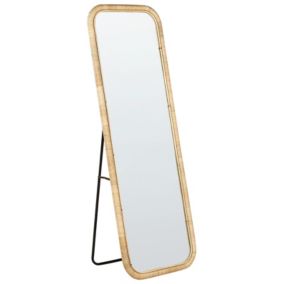 Lustro stojące Malange 150 cm Rattan Naturalny 1 szt.
