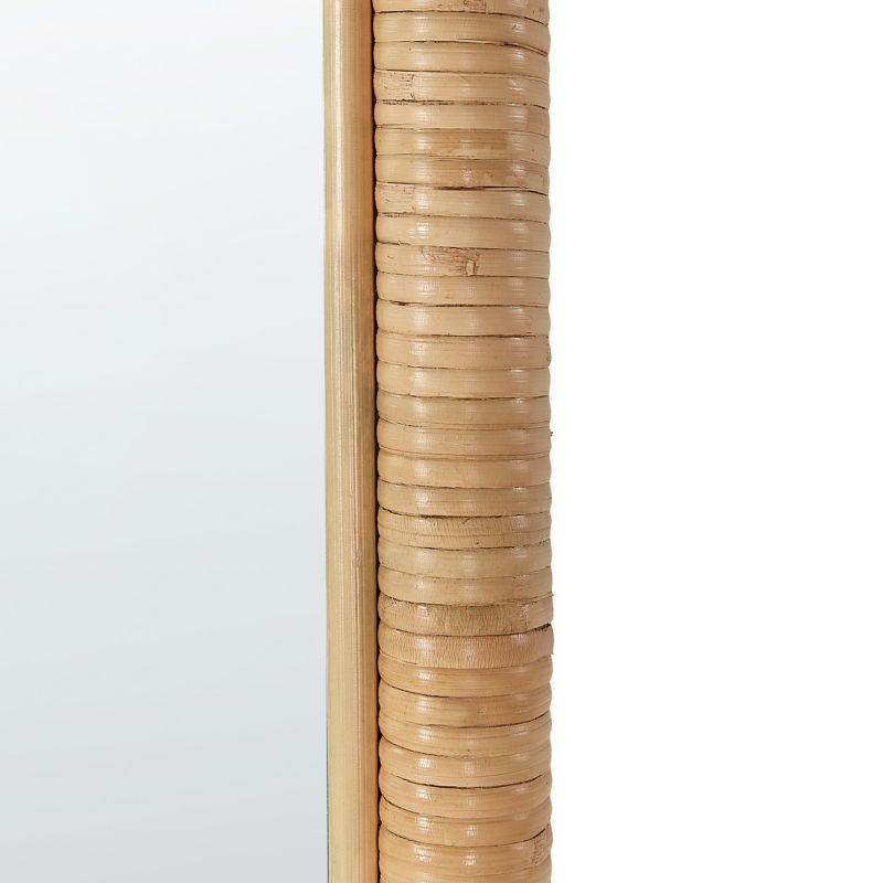 Lustro stojące Malange 150 cm Rattan Naturalny 1 szt.