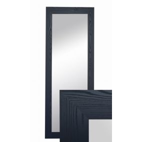 Lustro wiszące BD art w ozdobnej ramie 150x50 cm kolor modrzew sibiu do salonu pokoju sypialni 1 szt.