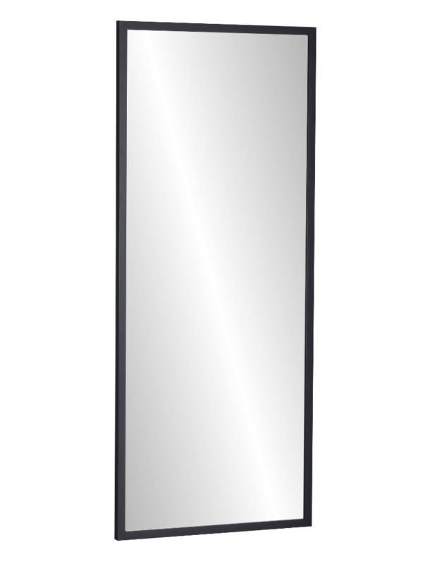 Lustro wiszące Profilmat 165x65 rama wąska 2,6cm kolor czarny 1szt.