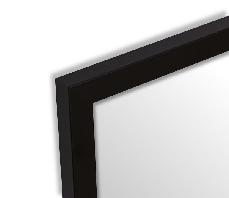 Lustro wiszące Profilmat 165x65 rama wąska 2,6cm kolor czarny 1szt.