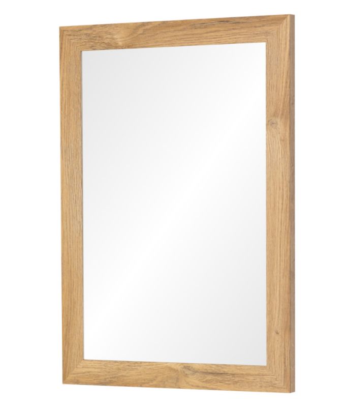 Lustro wiszące Profilmat 80x70 rama kolor dąb grand 1szt.
