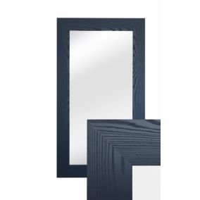 Lustro wiszące w ozdobnej ramie BD art  50x90 cm kolor modrzew sibiu do salonu pokoju sypialni 1 szt.
