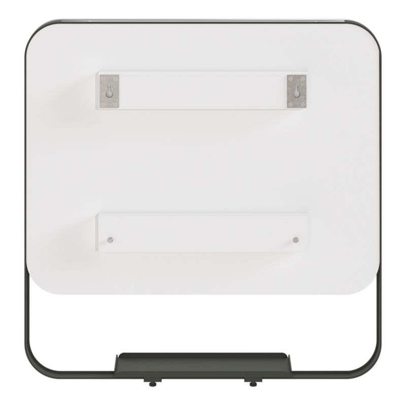 Lustro z półką GoodHome Maza 60,5 x 47,5 cm czarne