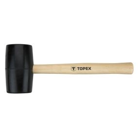 Młotek gumowy TOPEX 450 g trzonek drewniany 1 szt.