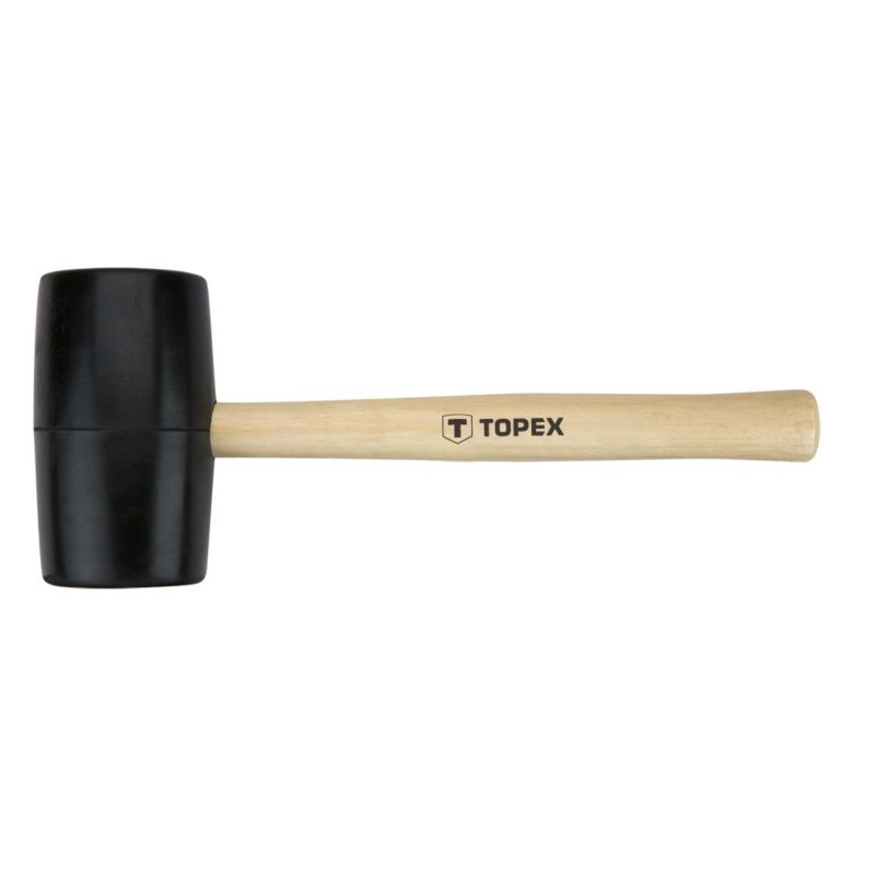 Młotek gumowy TOPEX 680 g trzonek drewniany 1 szt.
