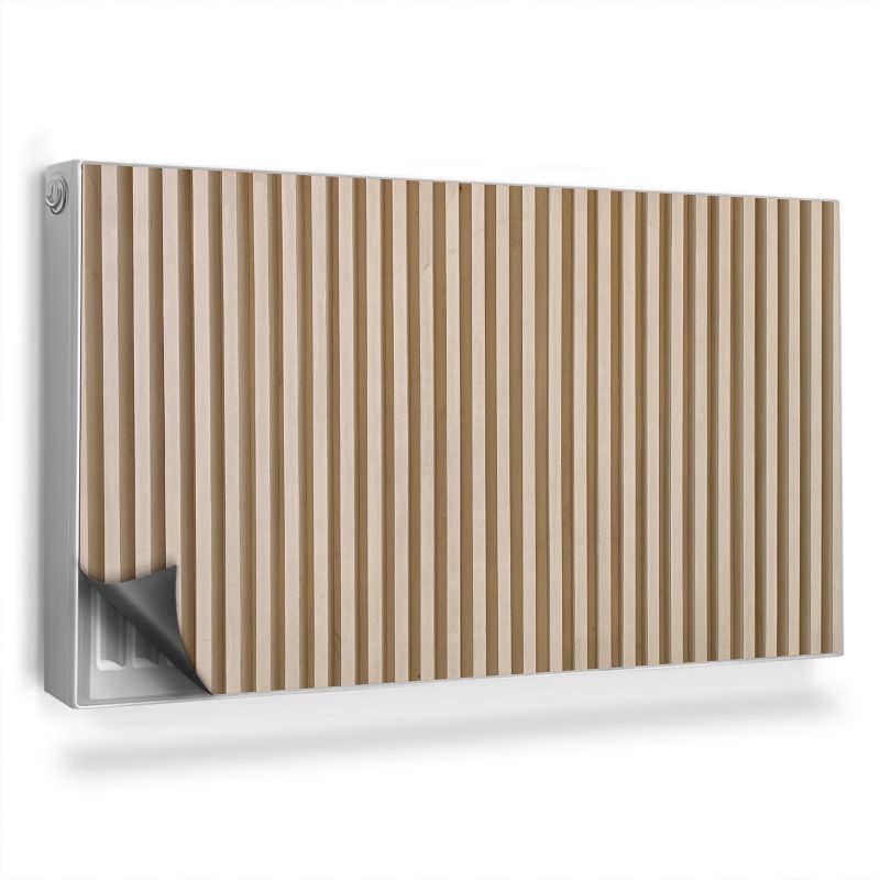 Magnes Na Kaloryfer Wallfluent 110x60 cm Jasne drewniane lamele 1 szt.