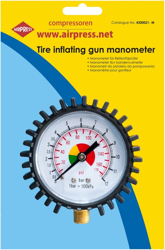 Manometr do pistoletu do pompowania Airpress