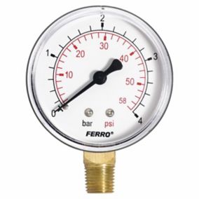 Manometr Ferro 4 bar 63 mm 1/4" Radial