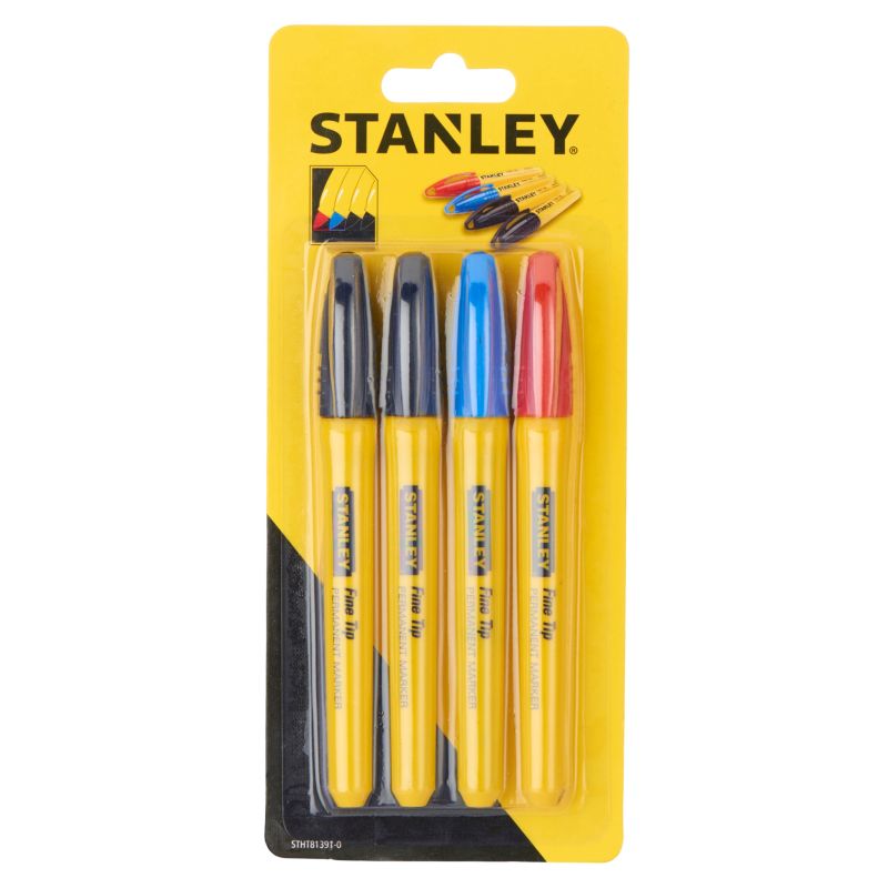 Marker Stanley Fine Tip mix x 4