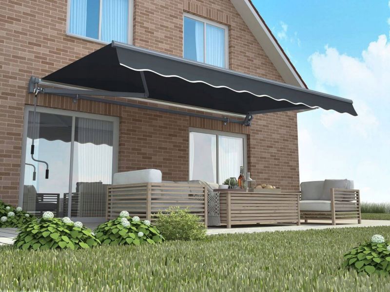 Markiza Balkonowa Gutroof Przyścienna Classic 450x300cm Tarasowa Regulowana Roleta 1 szt