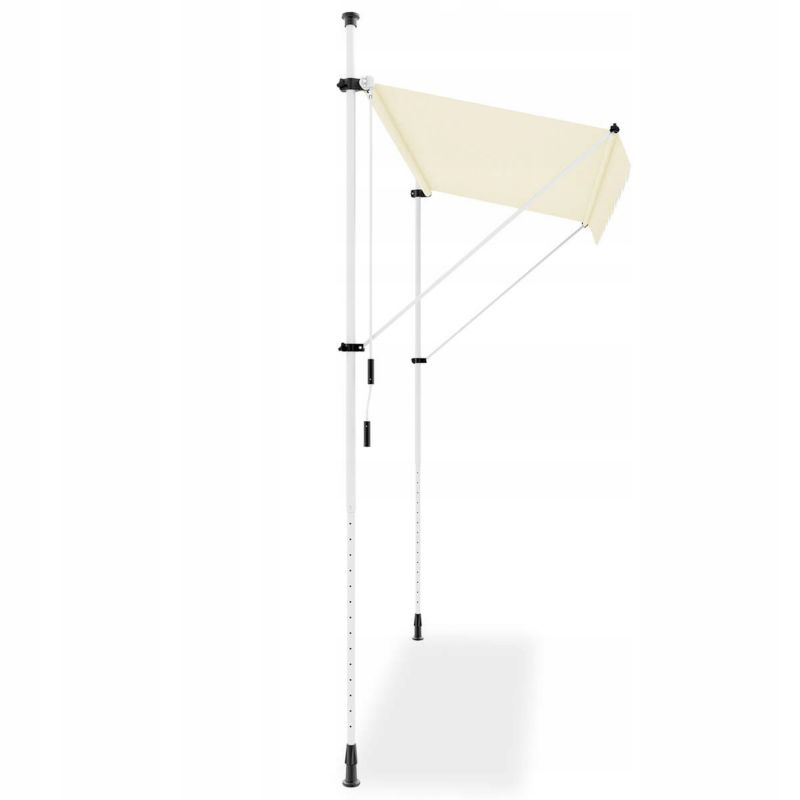 Markiza Rozporowa Focus Garden Balkonowa Easy Tarasowa Regulowana 250x130 Cm  Beige 1 szt
