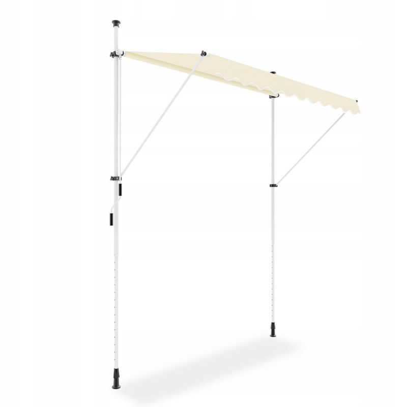 Markiza Rozporowa Focus Garden Balkonowa Easy Tarasowa Regulowana 250x130 Cm  Beige 1 szt