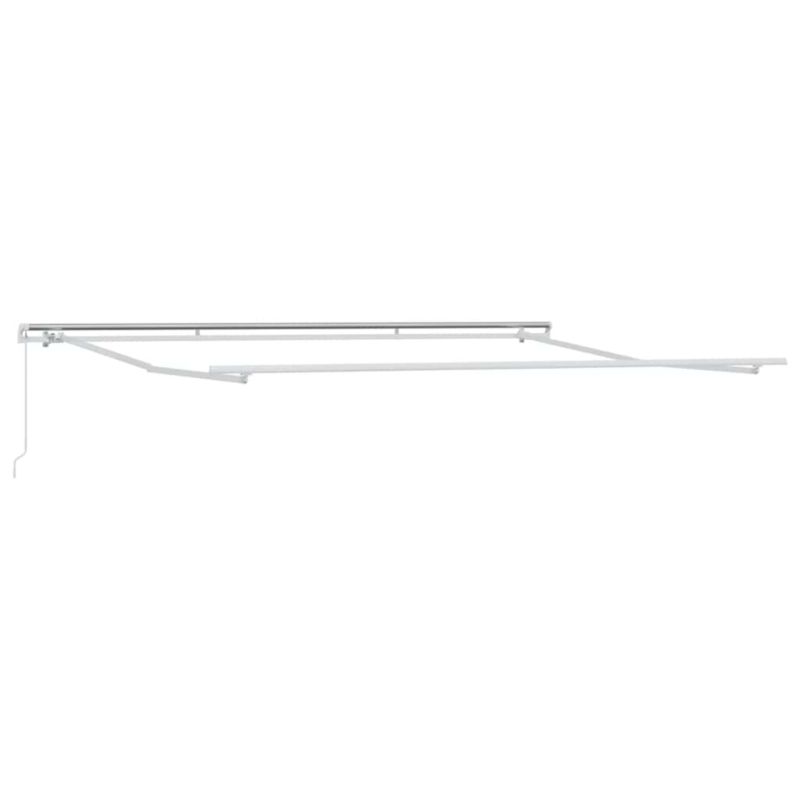 Markiza Tarasowa WaszeMeble 350x165 cm Zielono-Biała WM-3331185 1 szt.