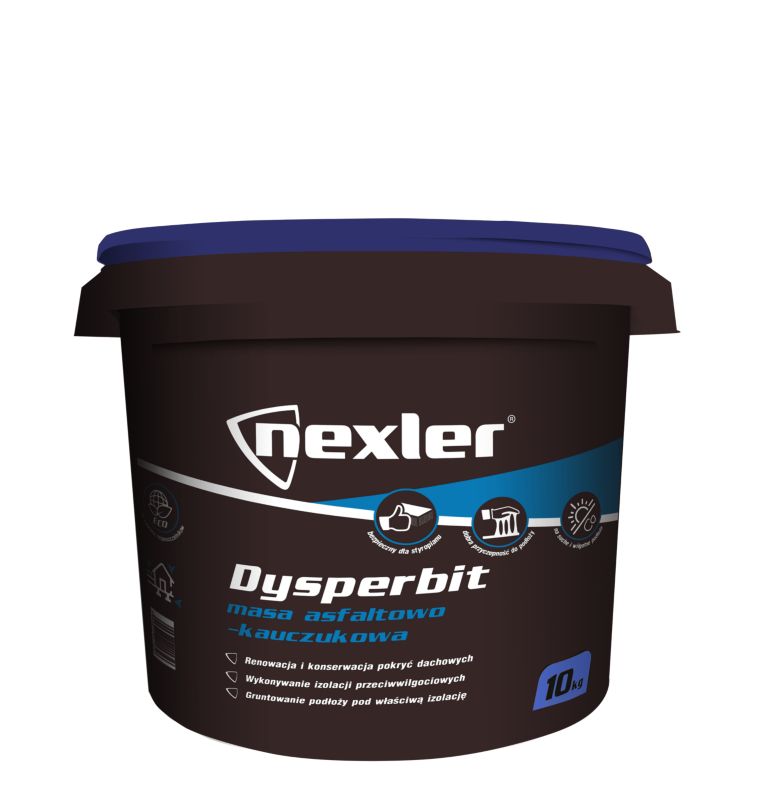 Masa asfaltowo-kauczukowa Nexler Dysperbit 10 kg