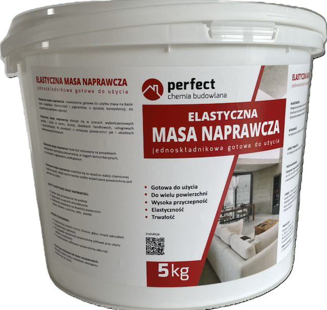 Masa naprawcza Perfect do betonu Gotowa Elastyczna 5 kg.