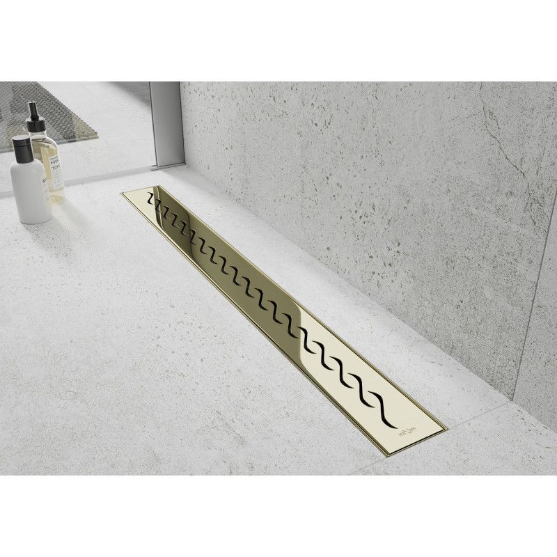 Maskownica liniowa Mexen M18 złota 70 cm