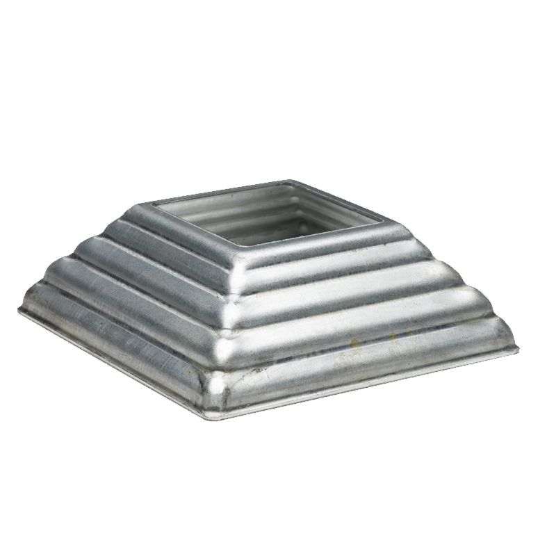 Maskownica stalowa otworowana 90x90 mm otwór 40x40 mm H30 mm ocynk 1 szt.