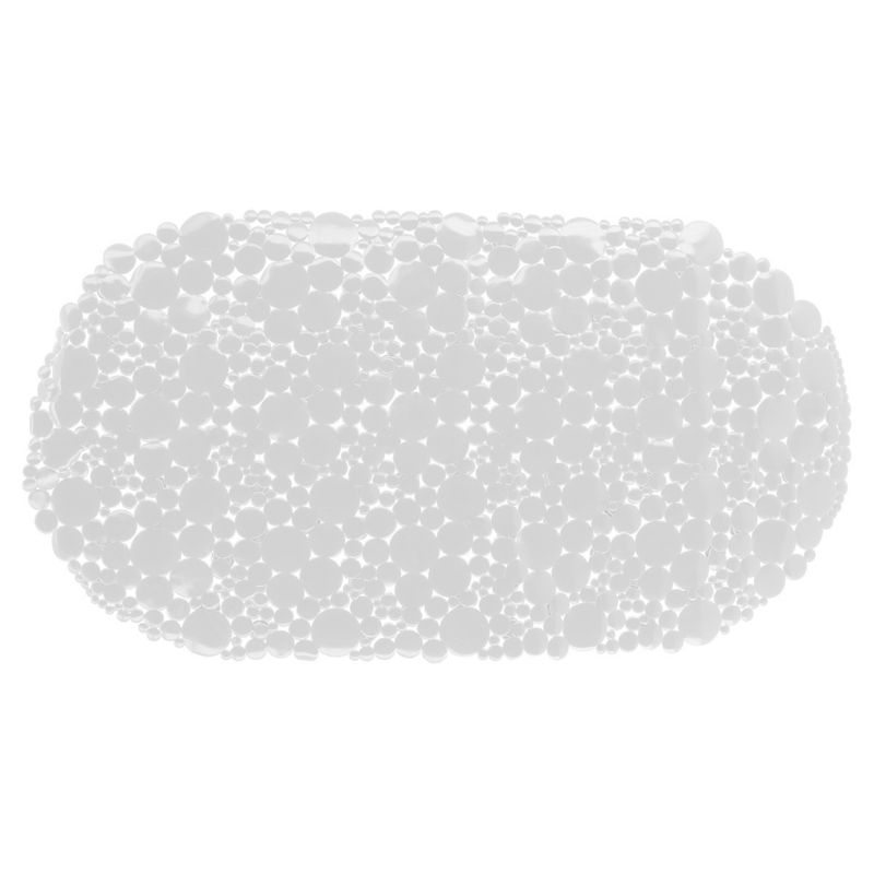 Mata antypoślizgowa Bubbles TENDANCE biała do wanny 69x36 cm 1 szt.